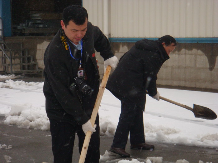 这个除雪工具做的很好