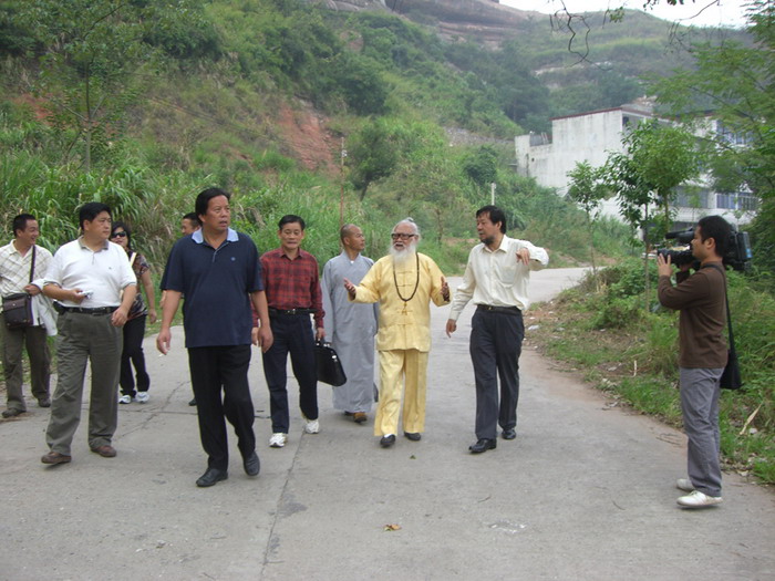 金鸡岭风景区考察